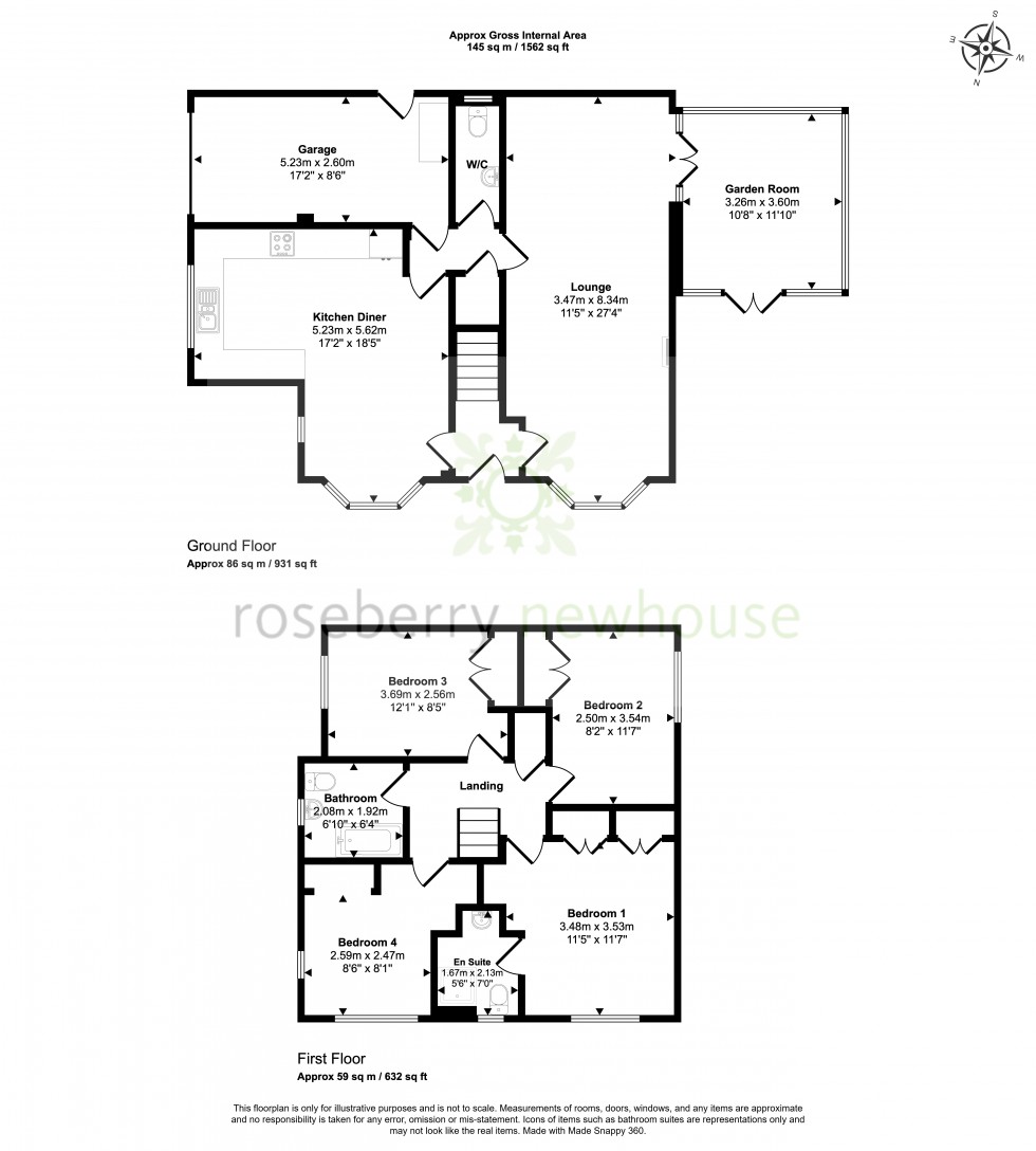 Floorplan for Ingleby Barwick, Thornaby