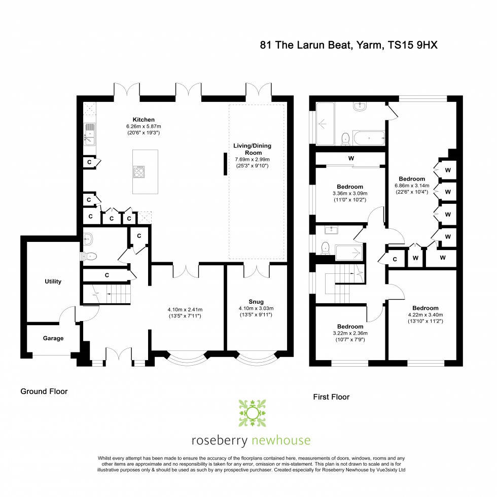 Floorplan for Yarm