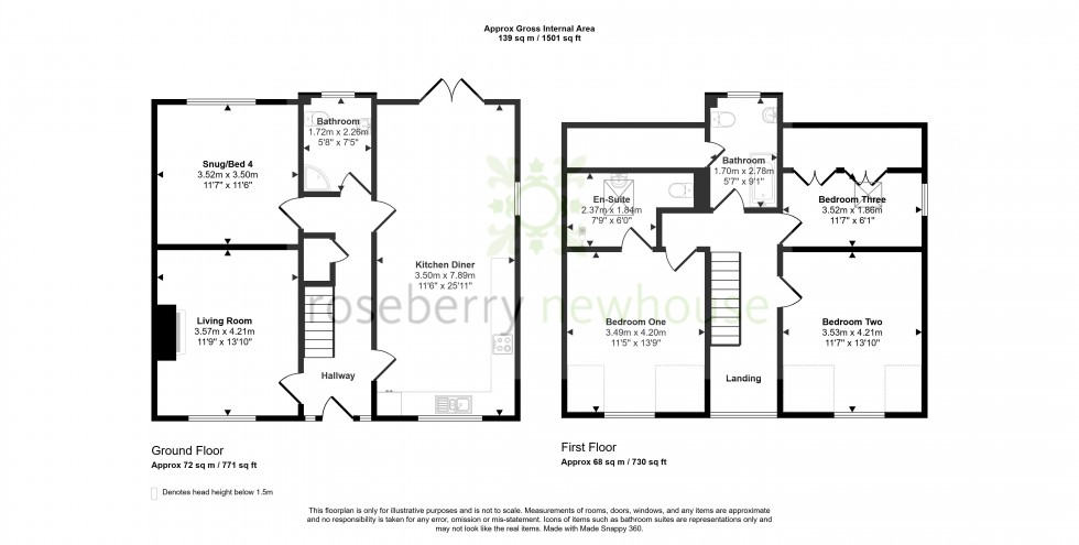 Floorplan for Kirklevington, Yarm