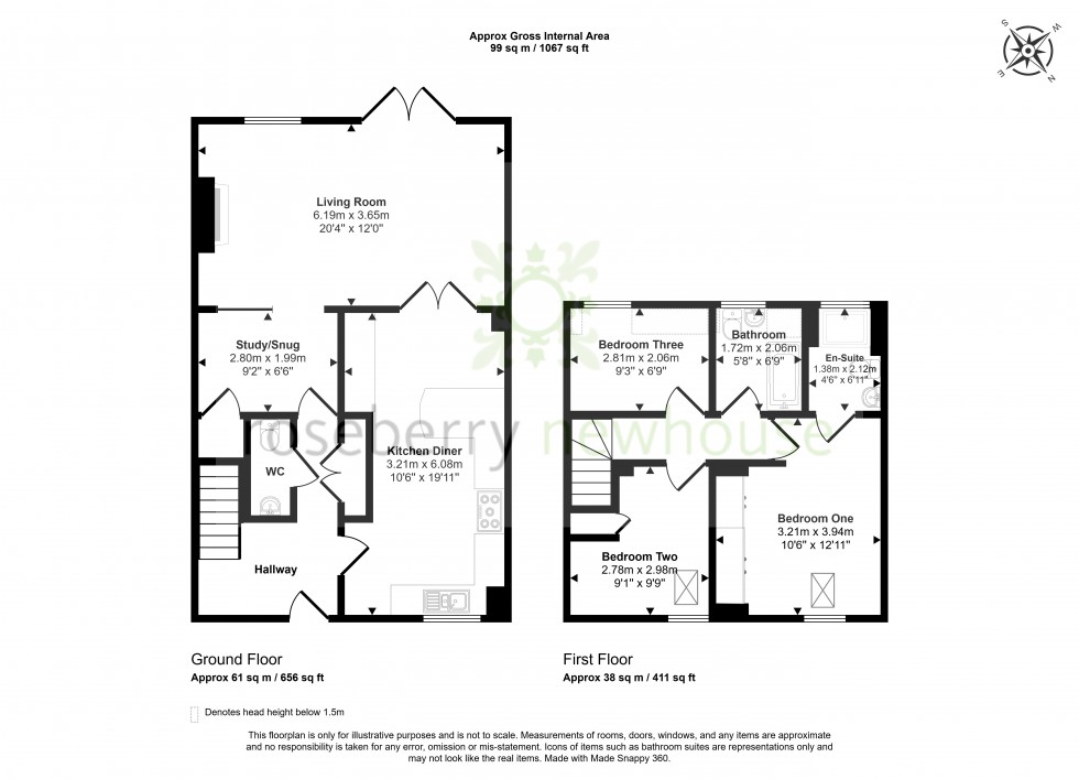 Floorplan for Preston Lane, Eaglescliffe