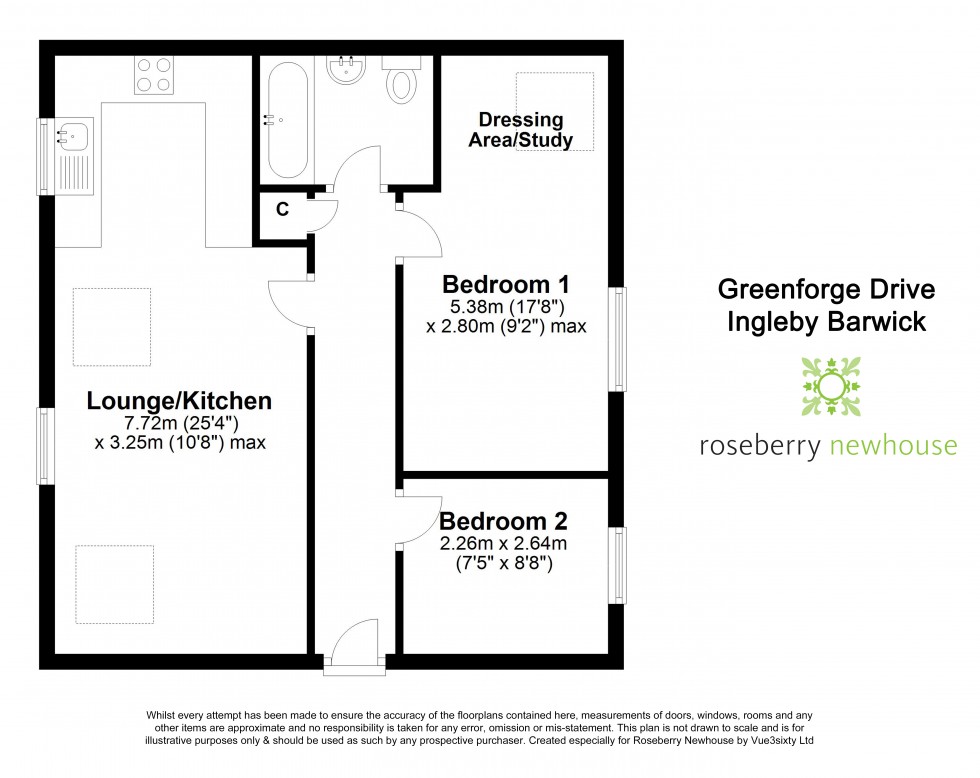 Floorplan for Ingleby Barwick, Thornaby