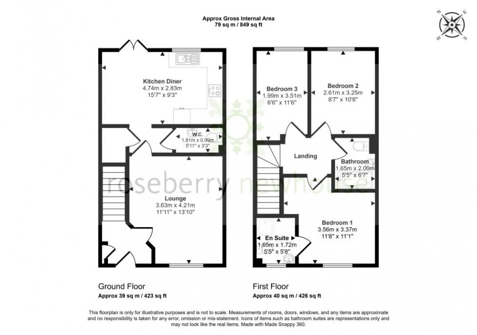 Floorplan for Yarm