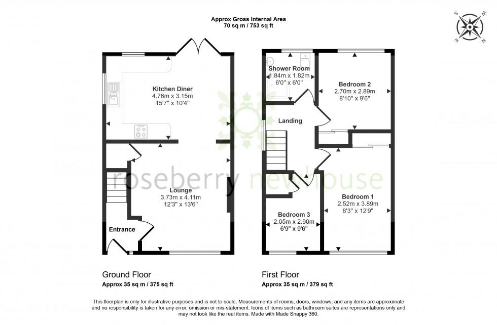 Floorplan for Norton