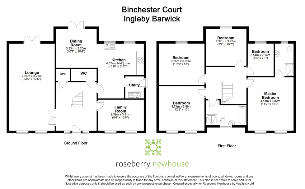 Floorplan for Ingleby Barwick, Thornaby