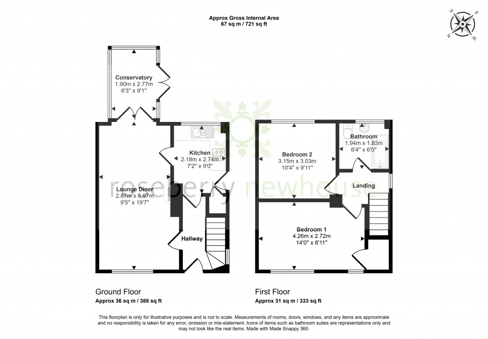 Floorplan for Eaglescliffe