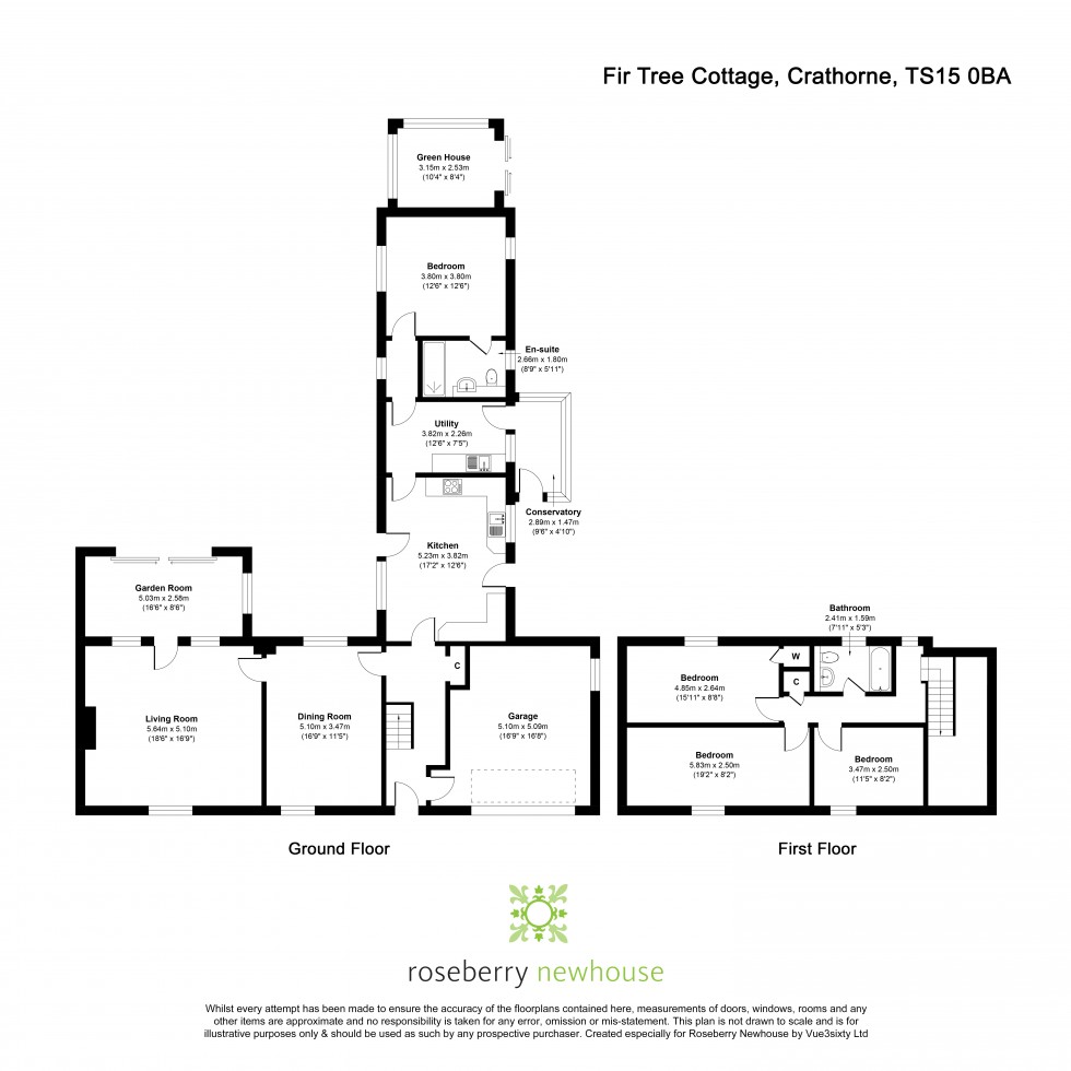 Floorplan for Yarm, Crathorne