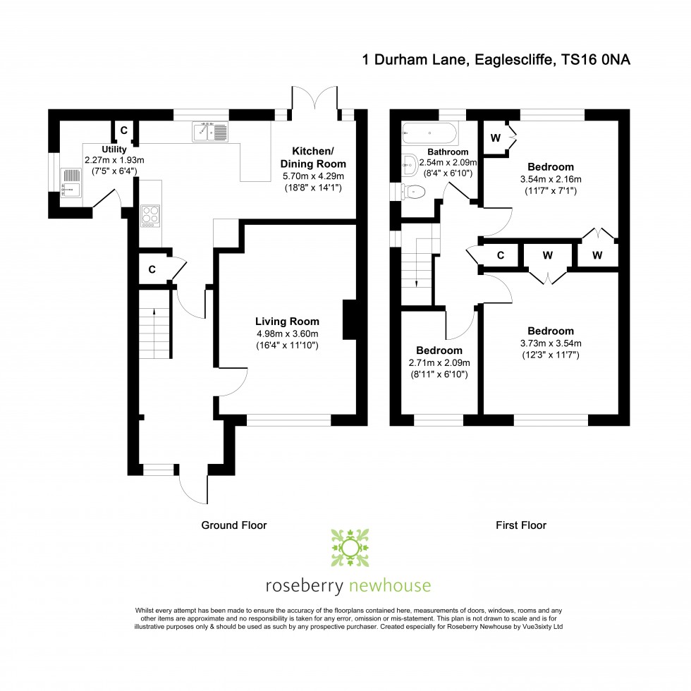 Floorplan for Eaglescliffe