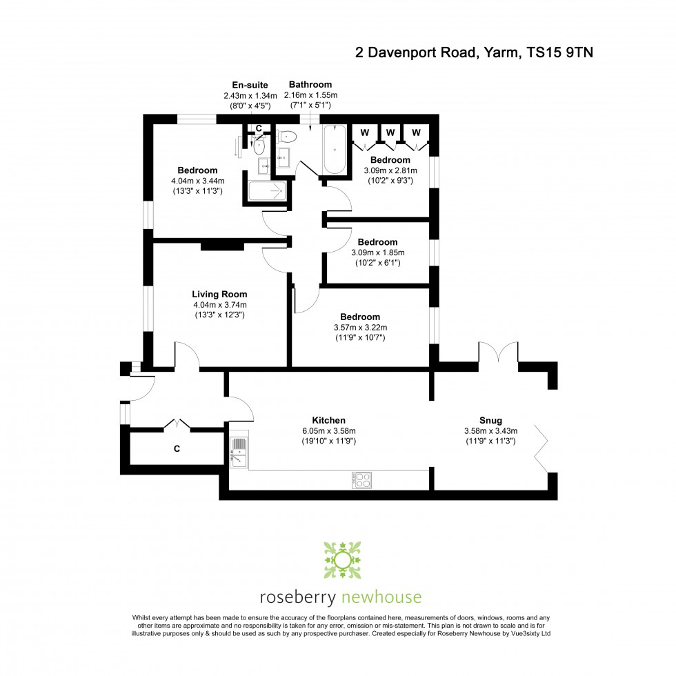 Floorplan for Yarm