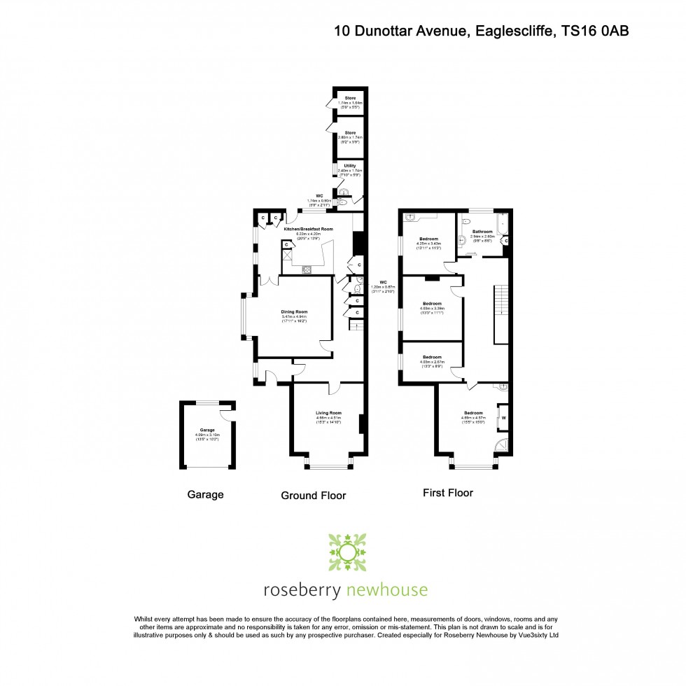 Floorplan for Eaglescliffe