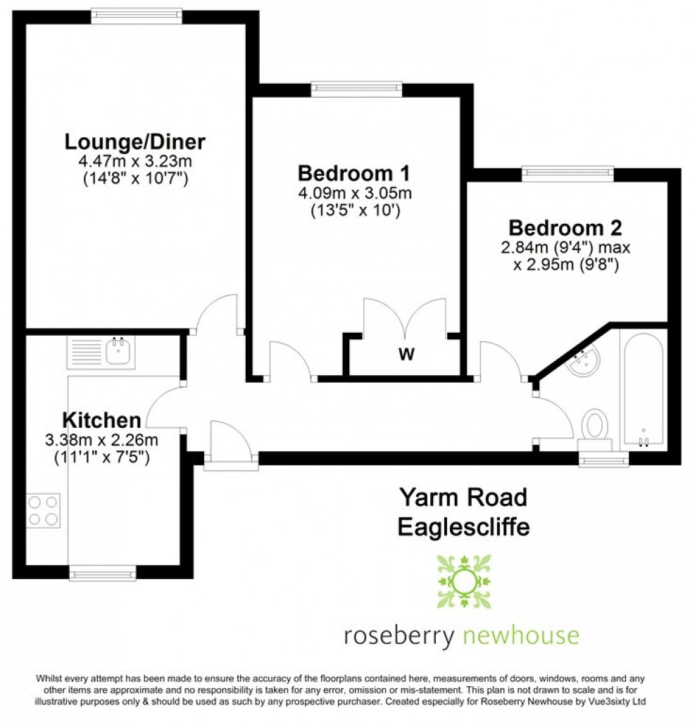 Floorplan for Eaglescliffe, Stockton On Tees