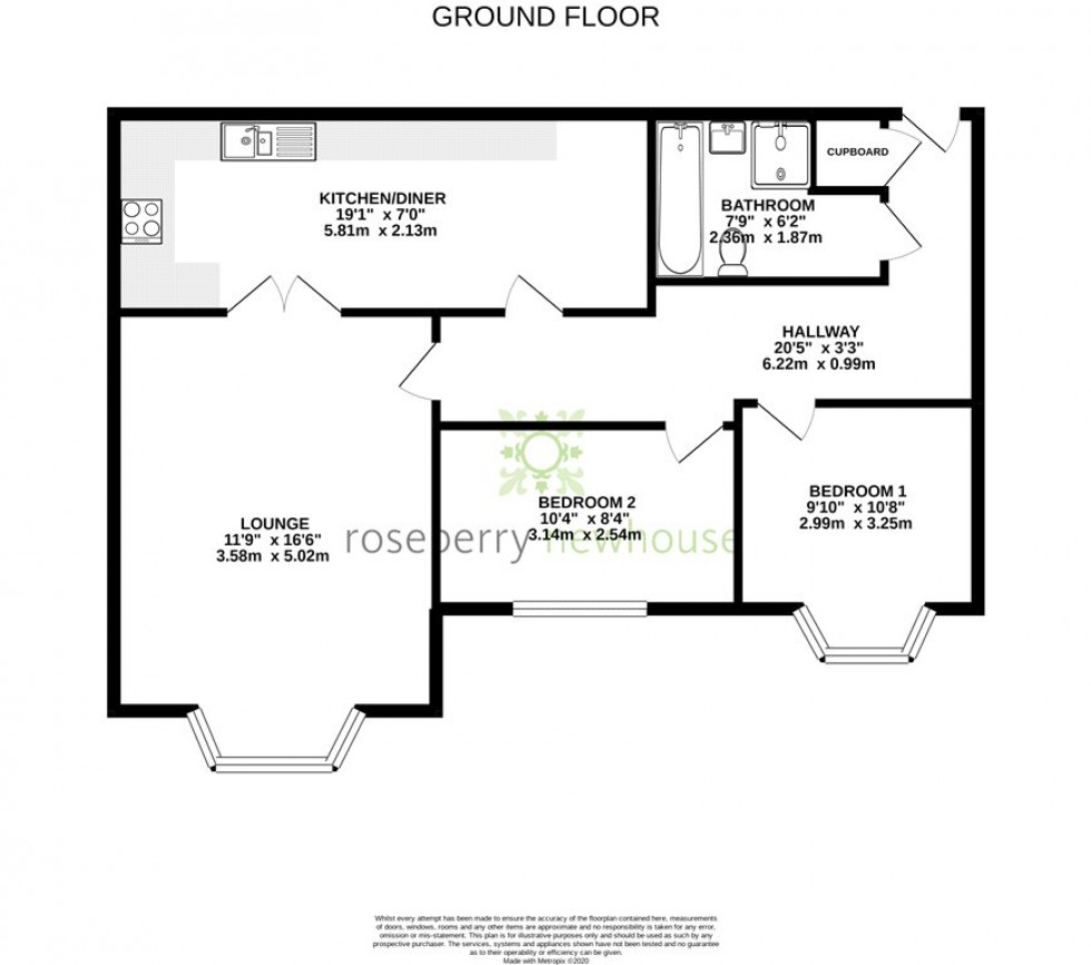 Floorplan for Yarm, Stockton On Tees